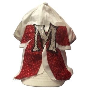 Glitter Cap With The Letter M